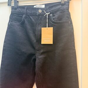 Reformation Black Jeans - ultra high waist - size 24 - BNWT